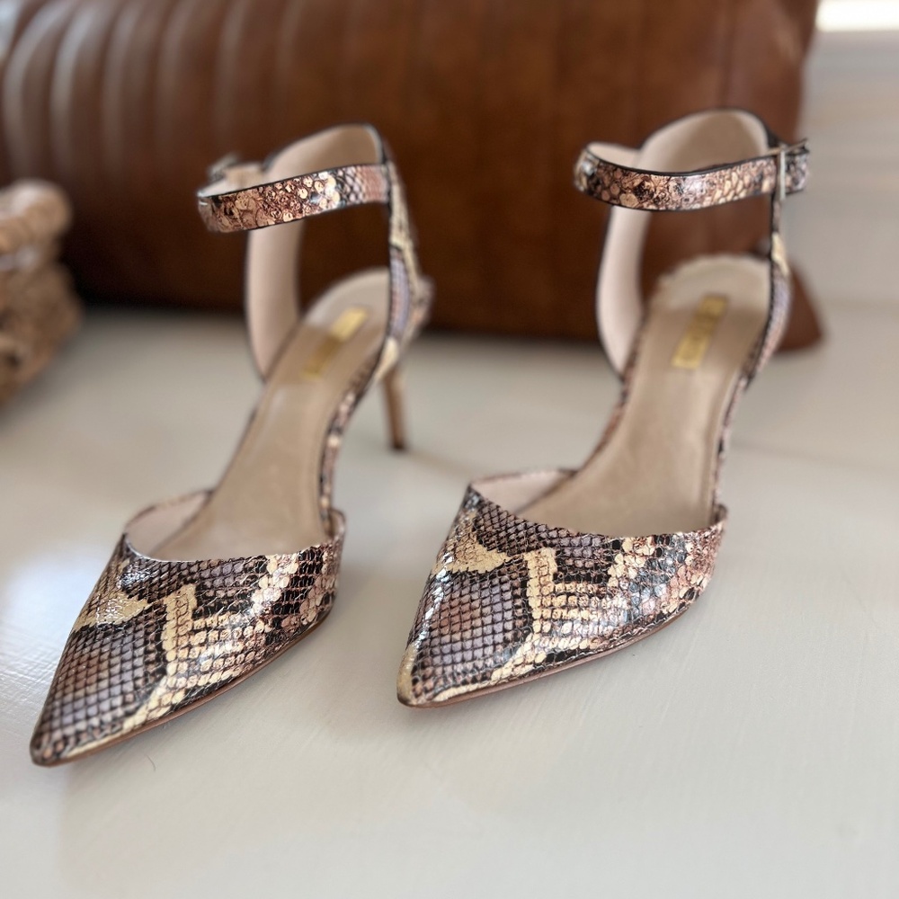 Snake print Louise eat Cie heels